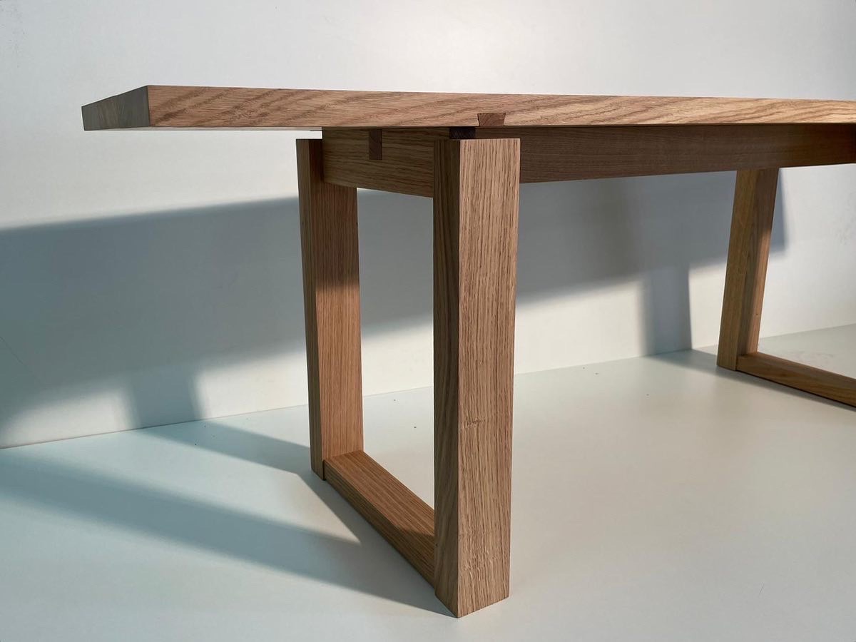 Banc en chêne massif